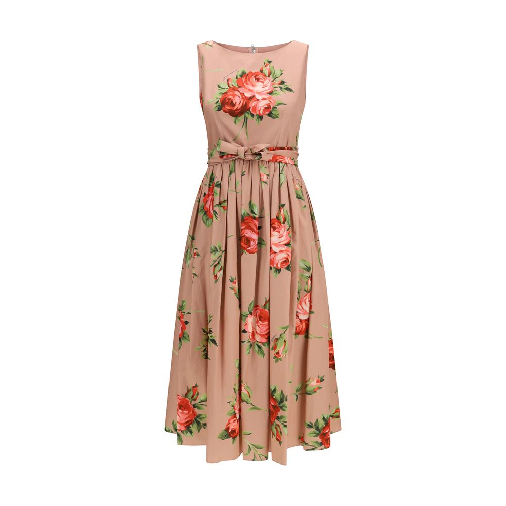 Dolce & Gabbana Multicolor Cotton Casual Dress-1