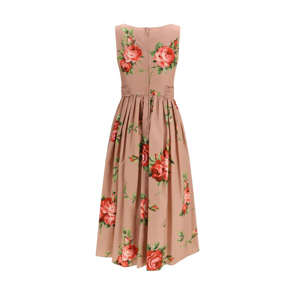 Dolce & Gabbana Multicolor Cotton Casual Dress-2