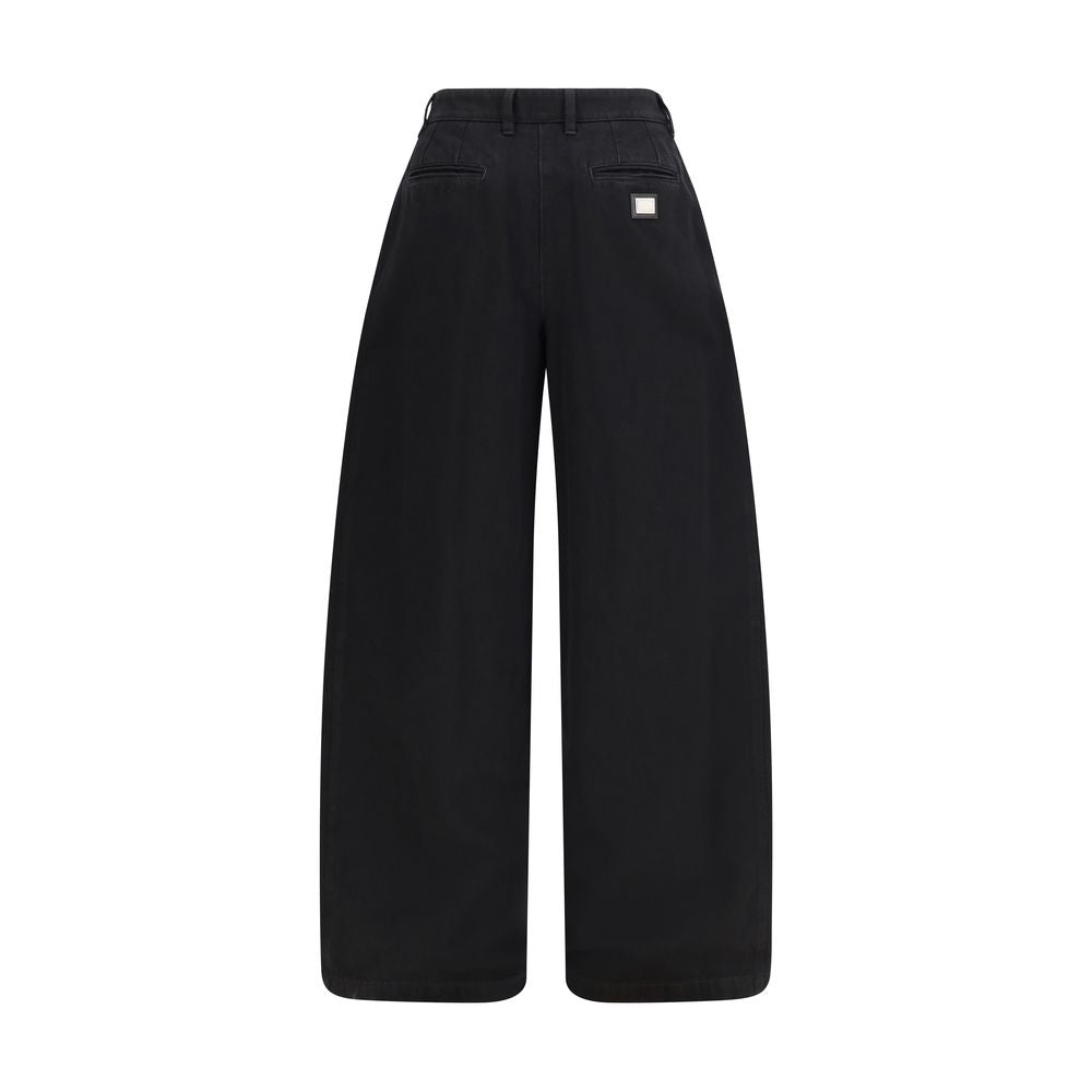 Dolce & Gabbana Black Cotton Denim Jeans-2
