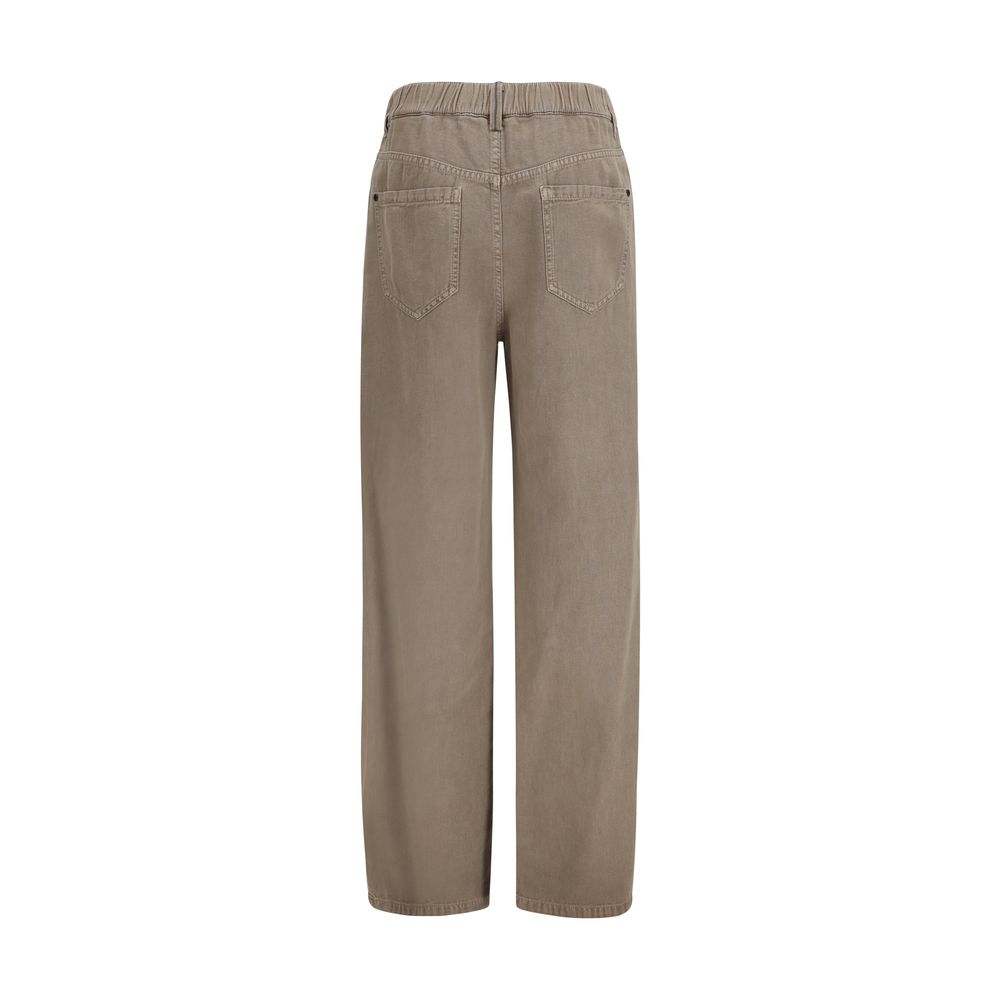 Brunello Cucinelli Beige Cotton Jeans Denim-2