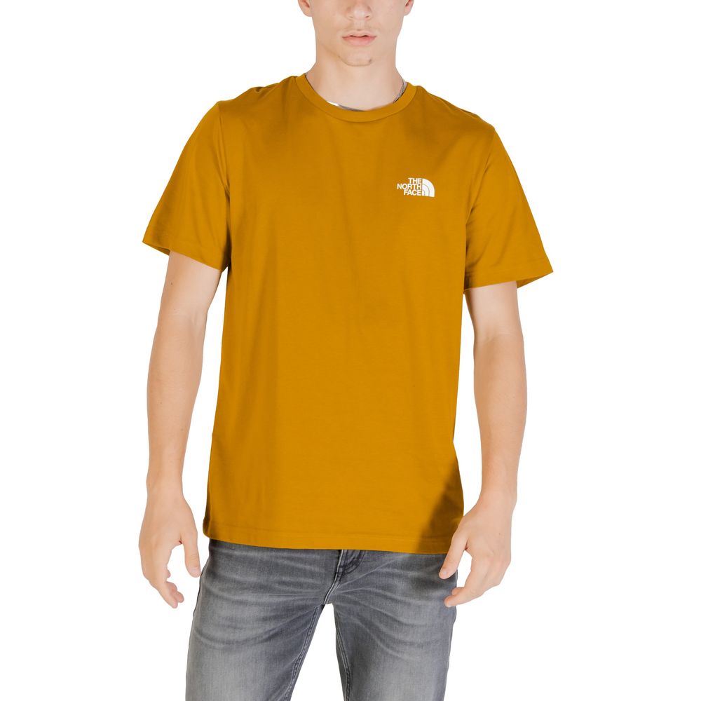 The North Face Grünes Baumwoll-Sportswear-T-Shirt