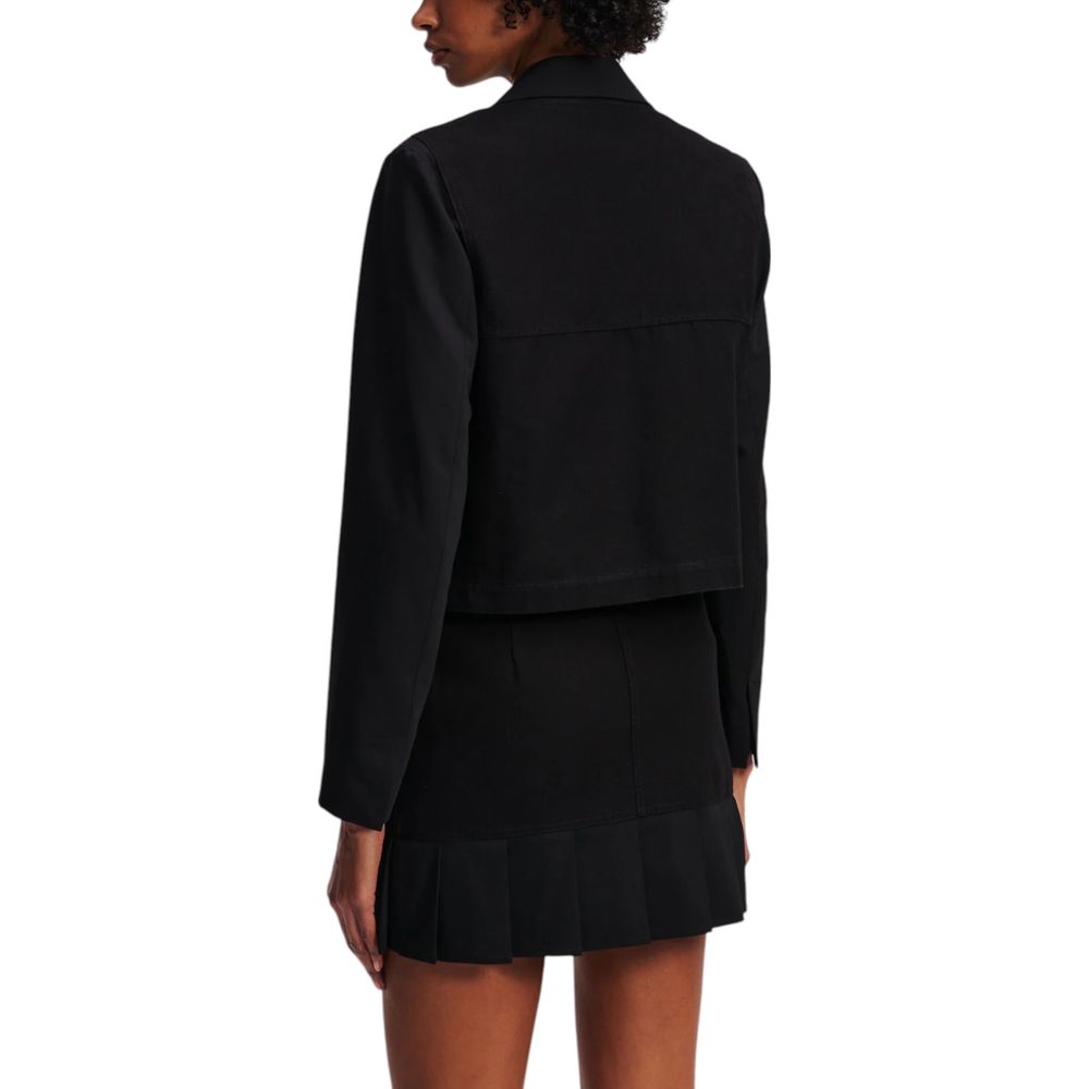 Karl Lagerfeld Black Polyester Blazer-2