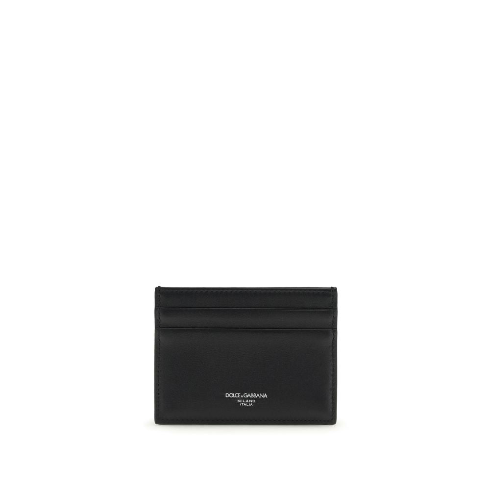 Dolce & Gabbana Black Cotton Wallet-1