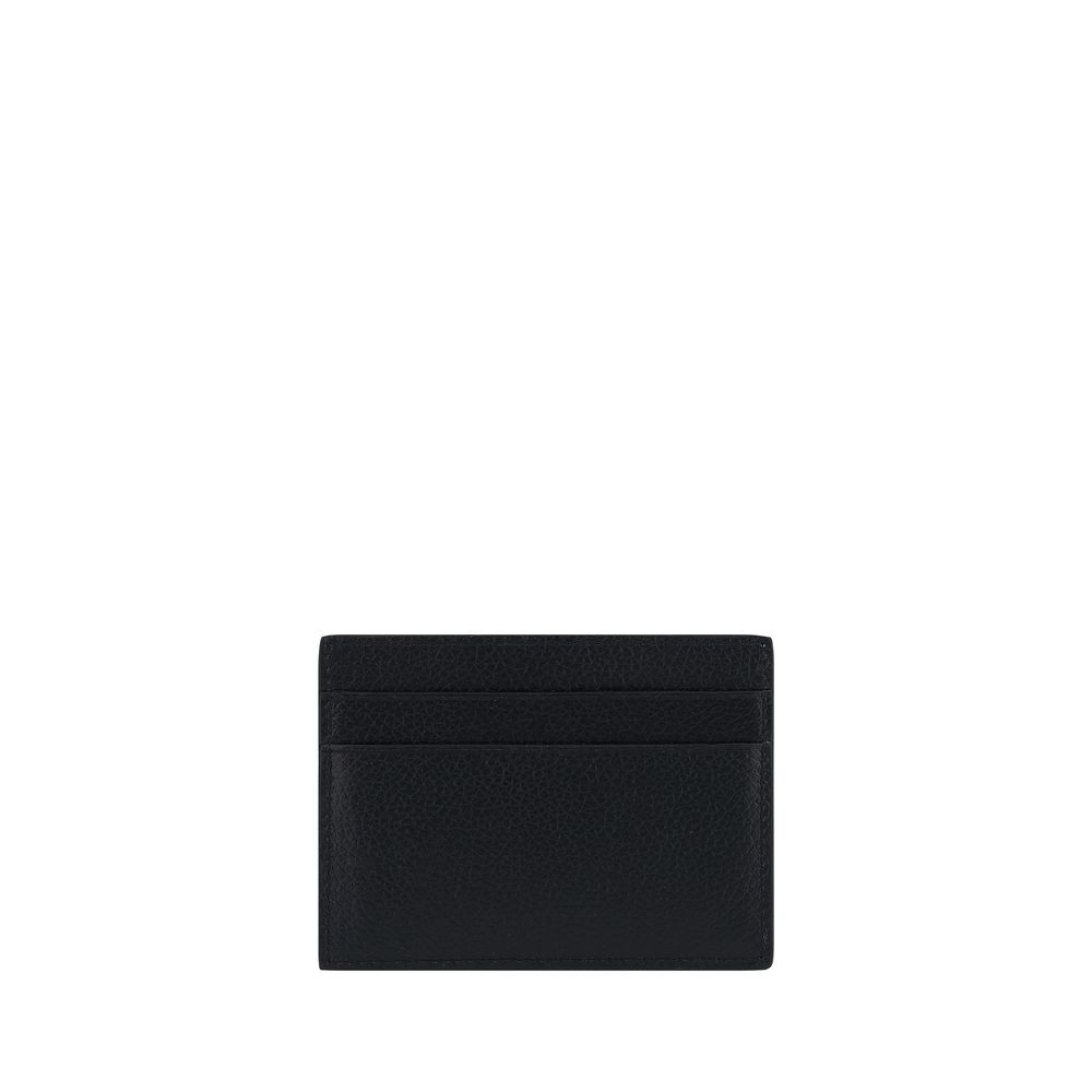 Balenciaga Schwarzes Kalbsleder Bos Taurus Portemonnaie-3