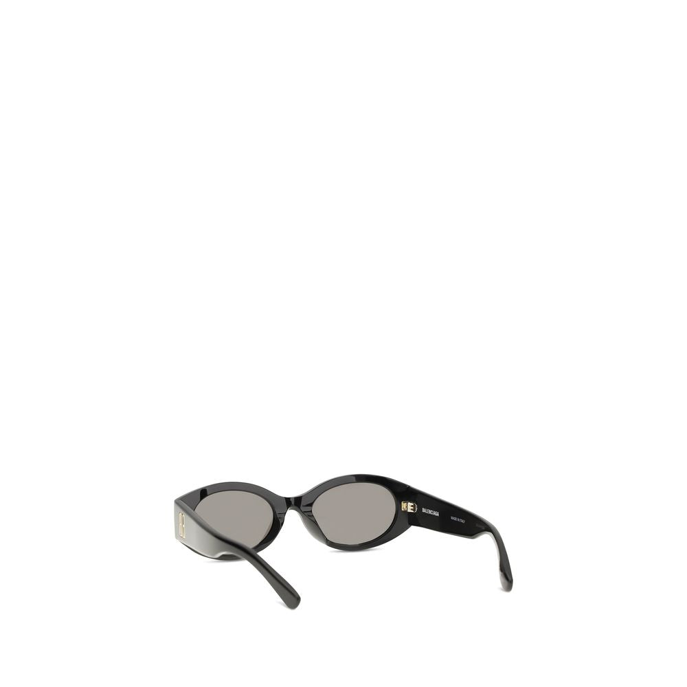 Balenciaga black acetate sunglasses-3