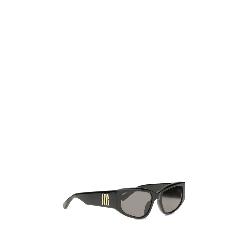 Balenciaga Schwarze Sonnenbrille aus Acetat-2