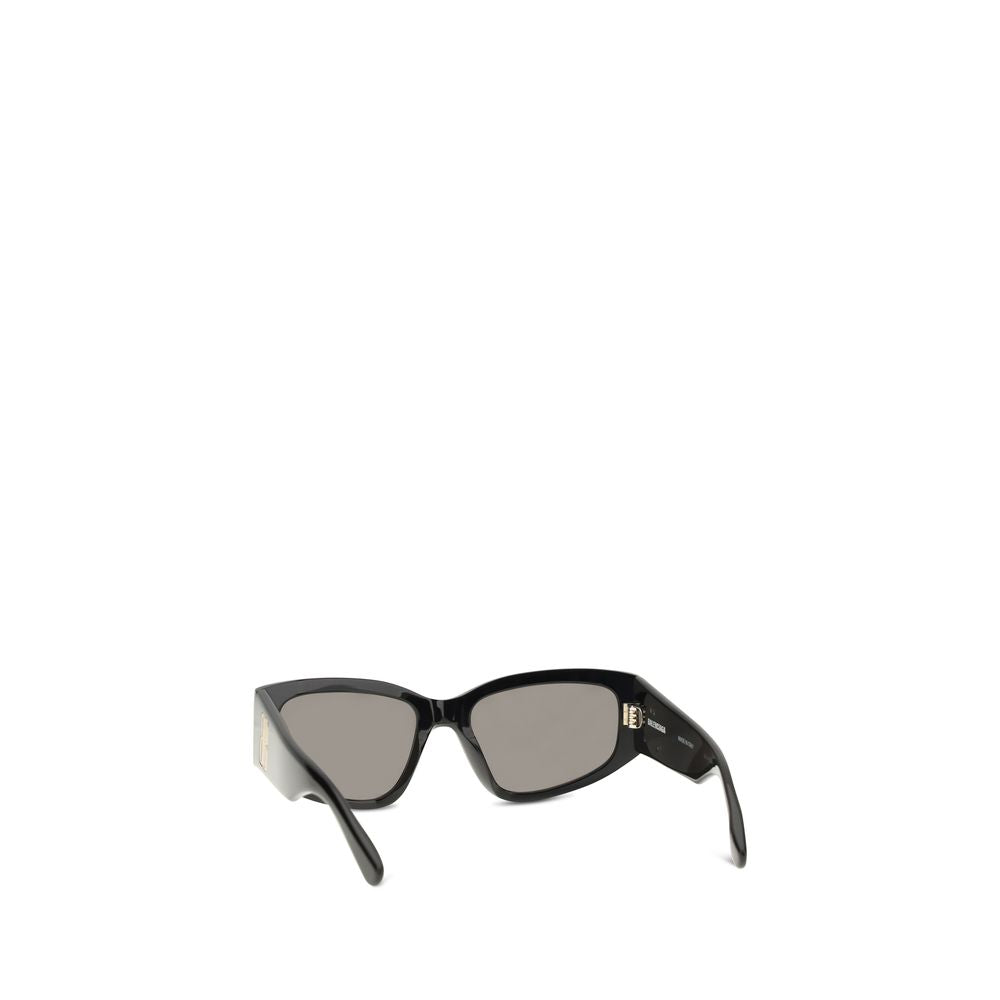 Balenciaga Schwarze Sonnenbrille aus Acetat-3