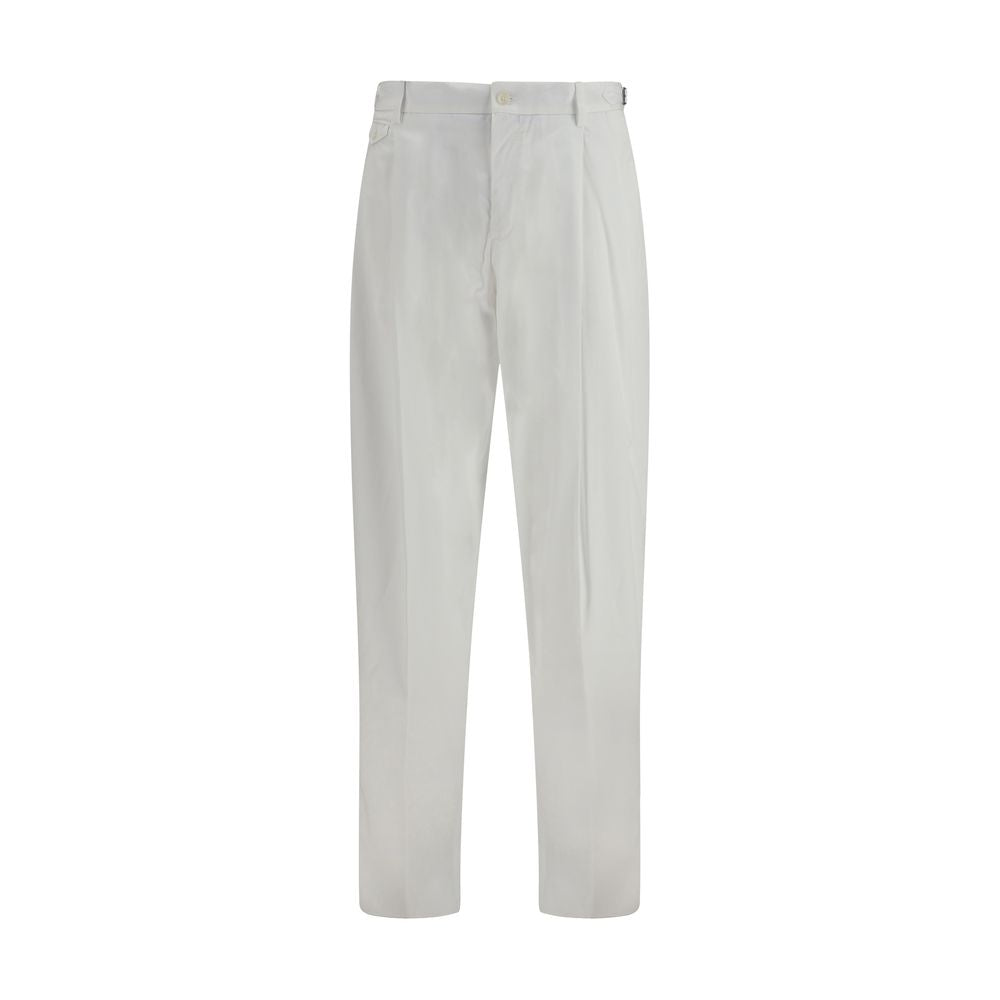Dolce & Gabbana White Cotton Lounge Pants