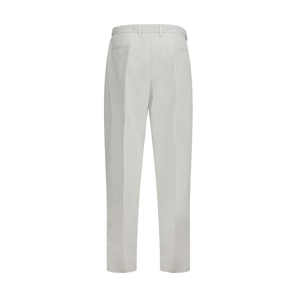 Dolce & Gabbana White Cotton Lounge Pants-2