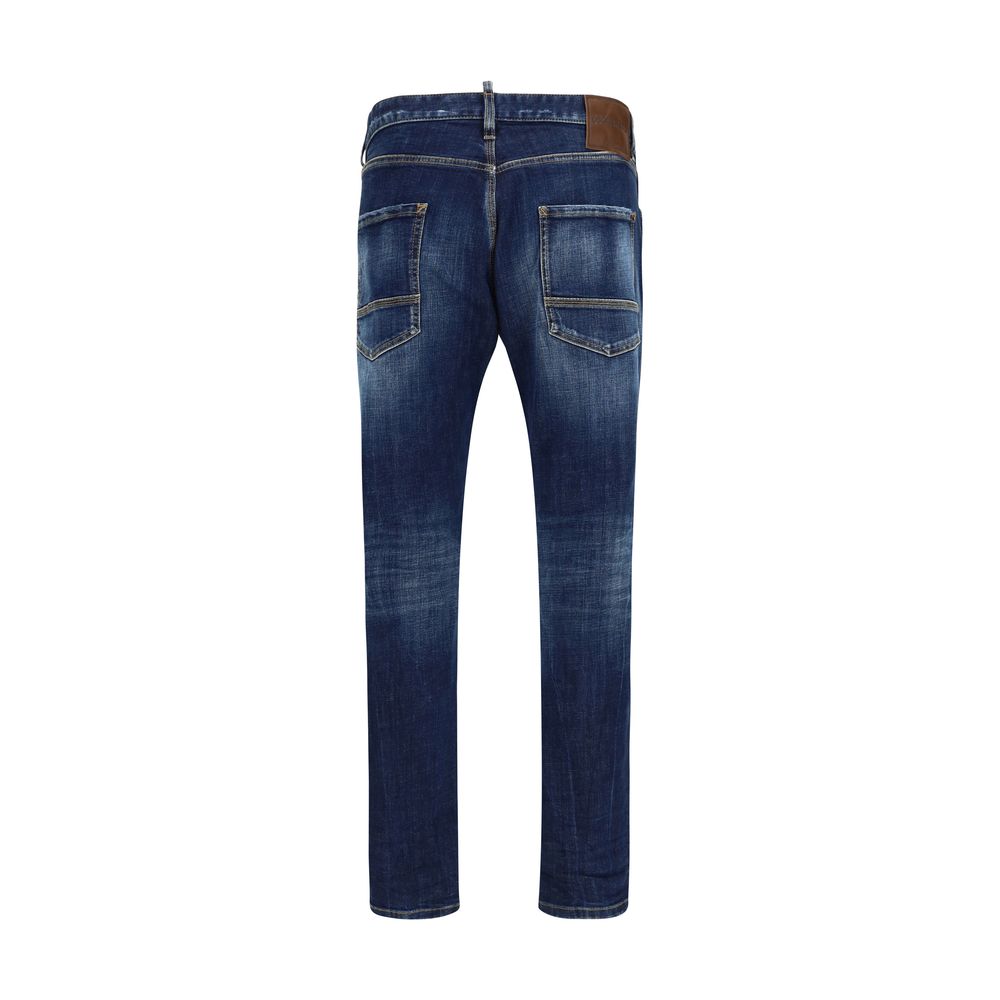 Dsquared² Blue Cotton Jeans Denim-2