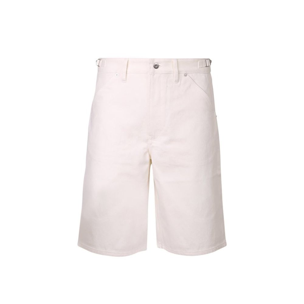 Jil Sander Weiße Baumwolle Knielang-1