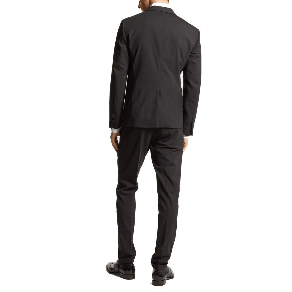 Dsquared² Black Elastane Two-Piece Set-3