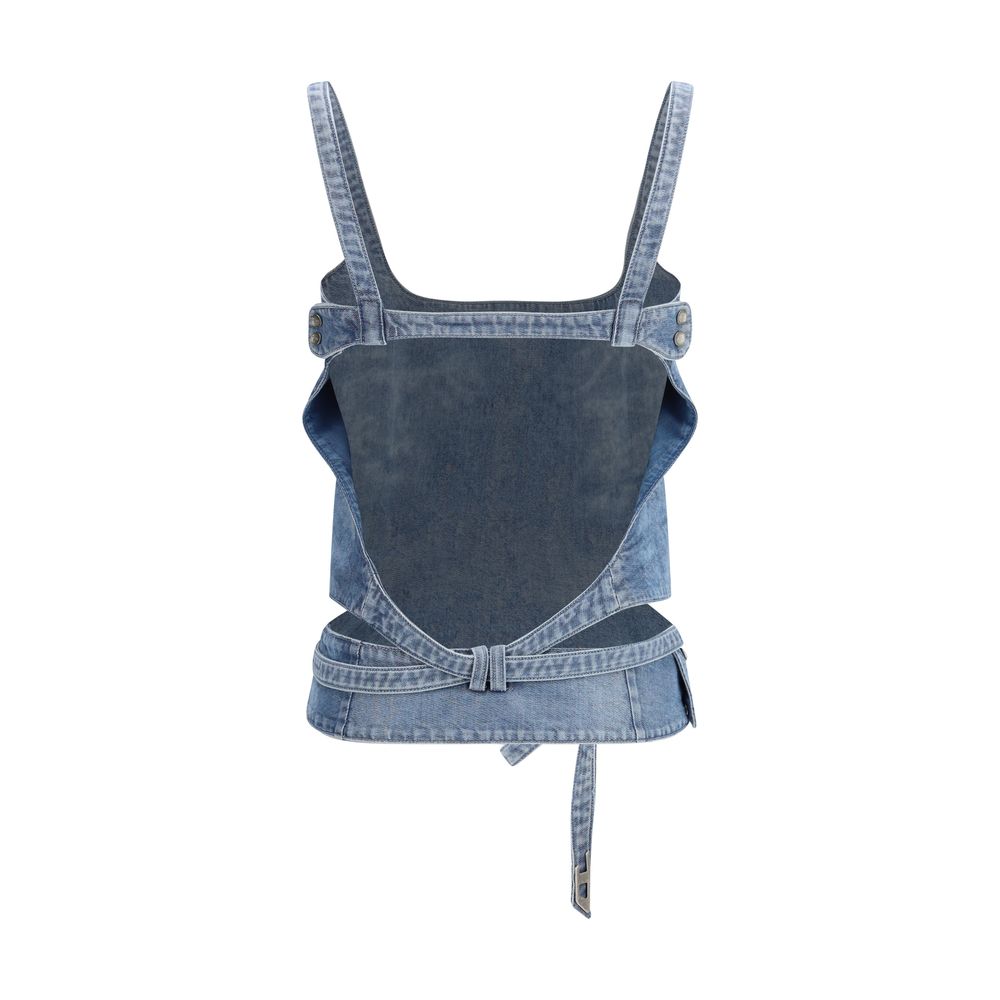 Diesel Blue Denim Shirt-2