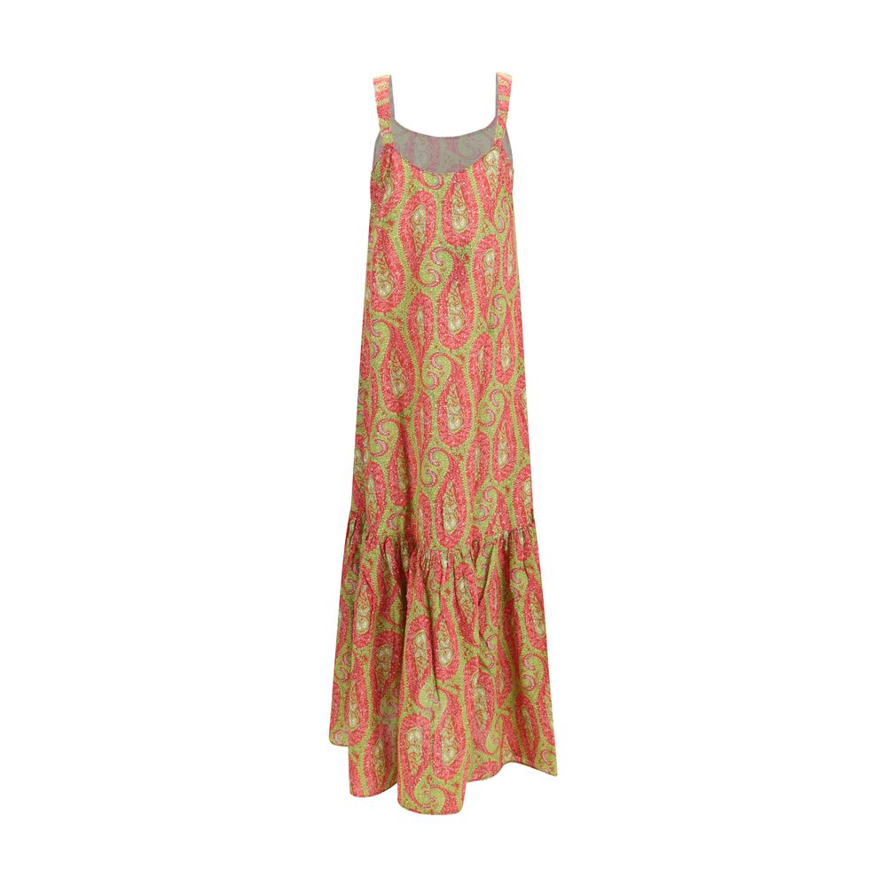 Etro Multicolor Cotton Casual Dress-2