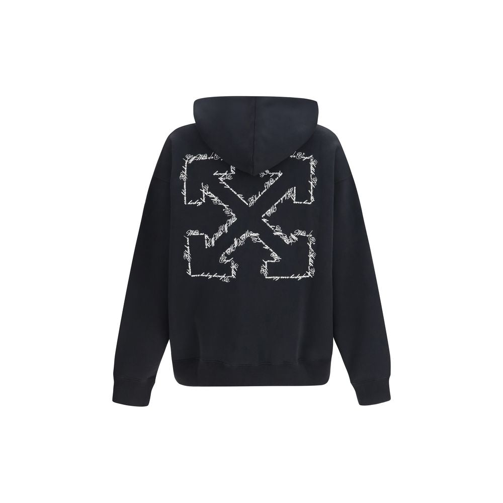 Off-White Black Cotton Sweatshirt-2