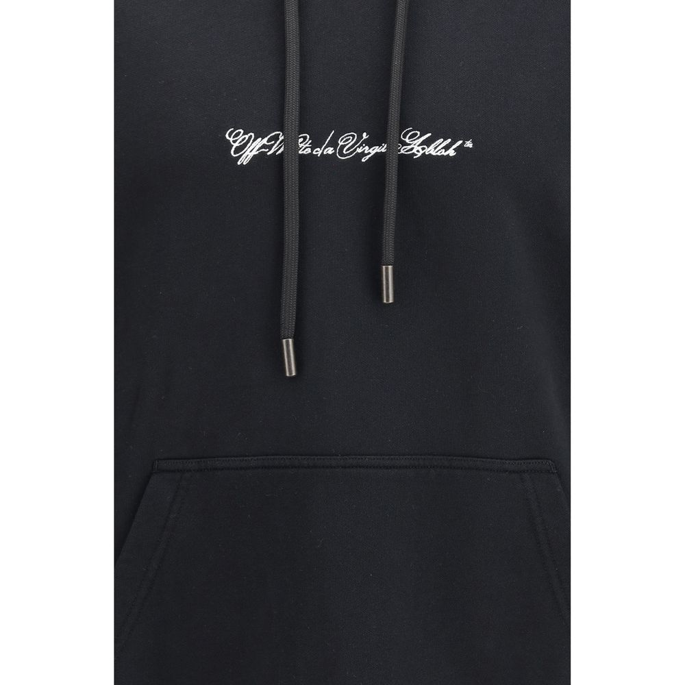 Off-White Black Cotton Sweatshirt-3