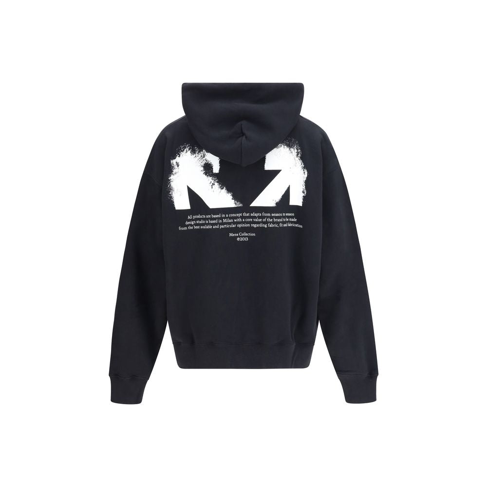 Off-White Black Cotton Sweatshirt-2