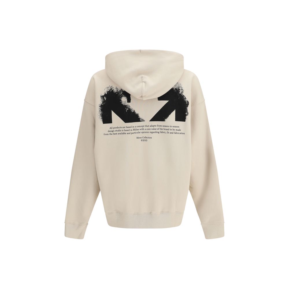 Off-White Beige Cotton Sweatshirt-2