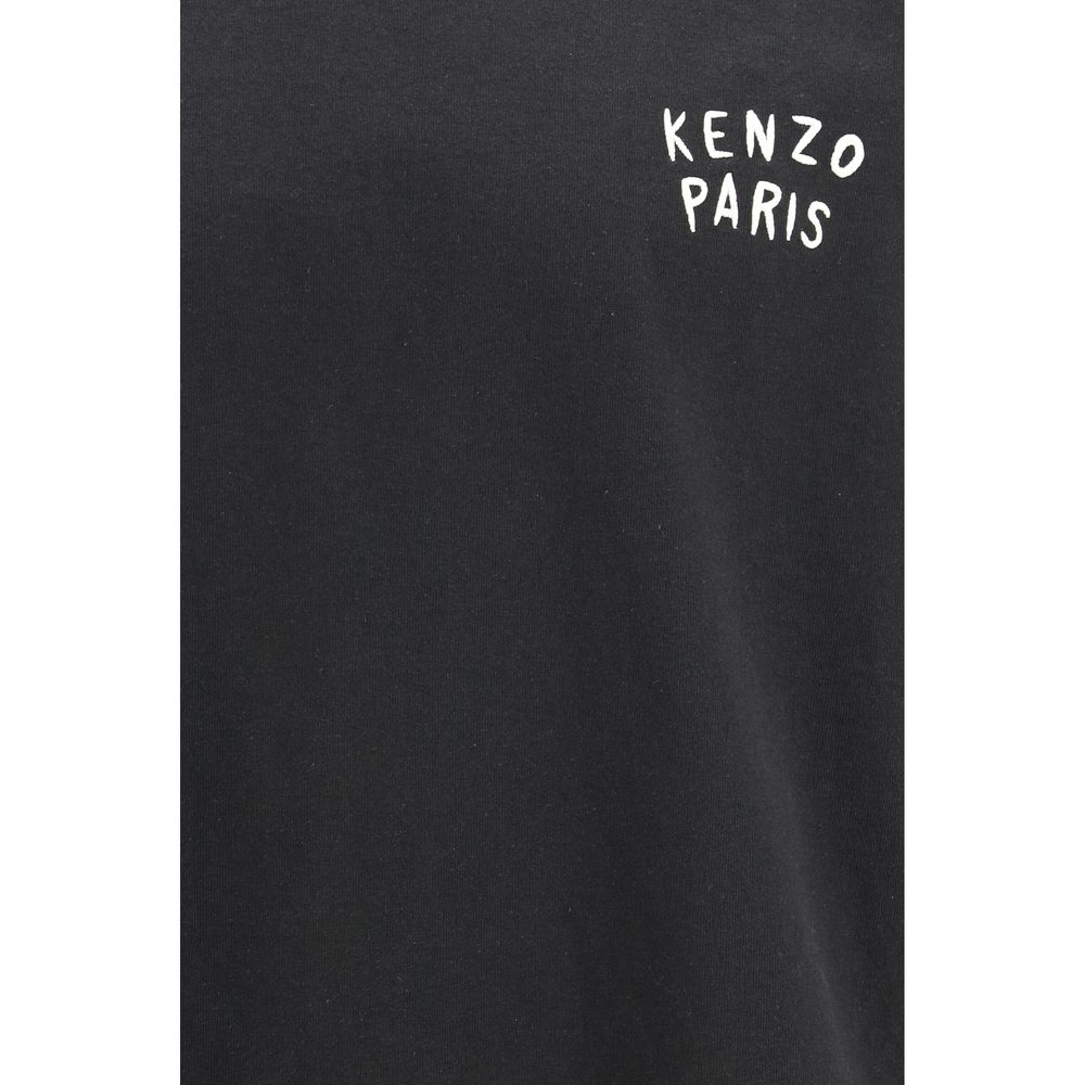 Kenzo Black Long Sleeve Cotton T-Shirt-3