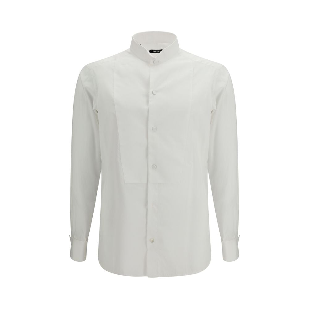 Tom Ford White Cotton Shirt-1
