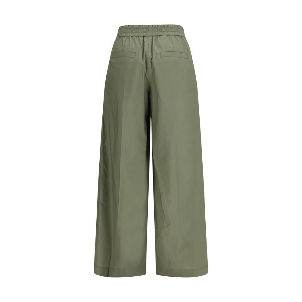 Brunello Cucinelli Two-tone Cotton Leisure Trousers-2
