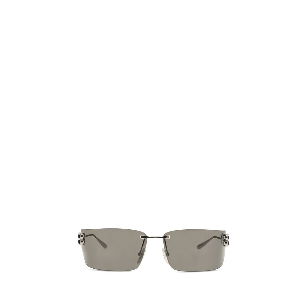 Balenciaga Sonnenbrille aus silbernem Metall-1