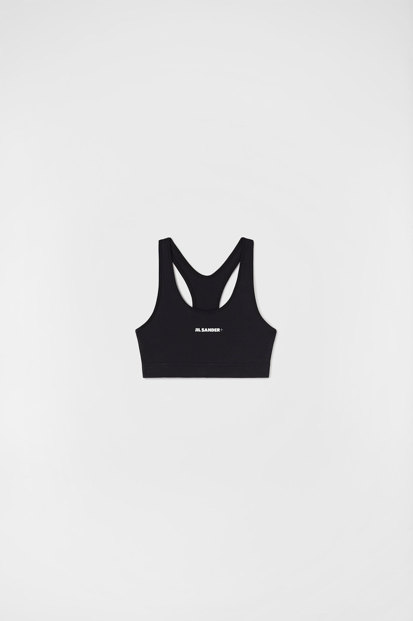 Jil Sander Schwarze Tanktops aus Fasern