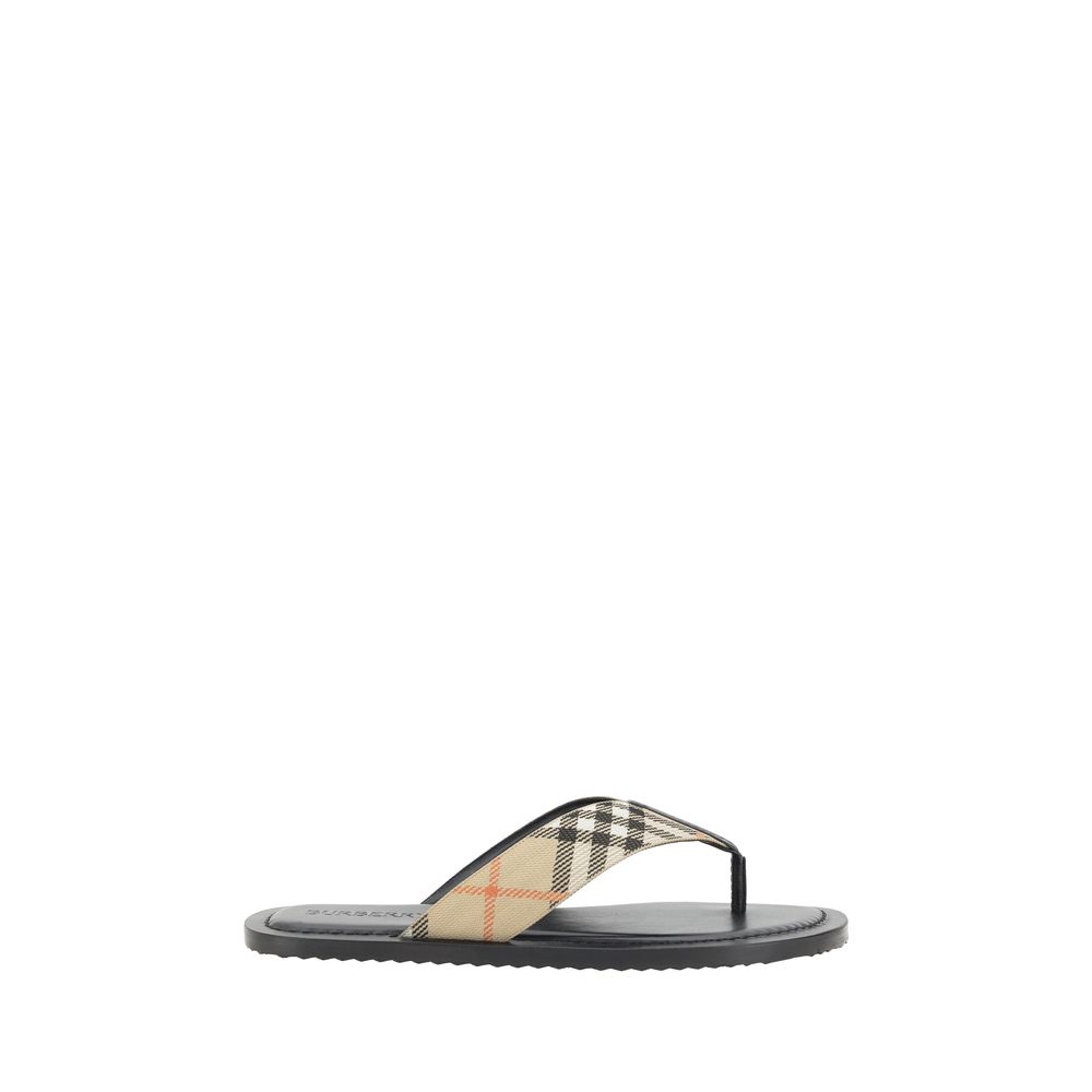 Burberry multicoloured flip-flop sandals made of polyamide-1