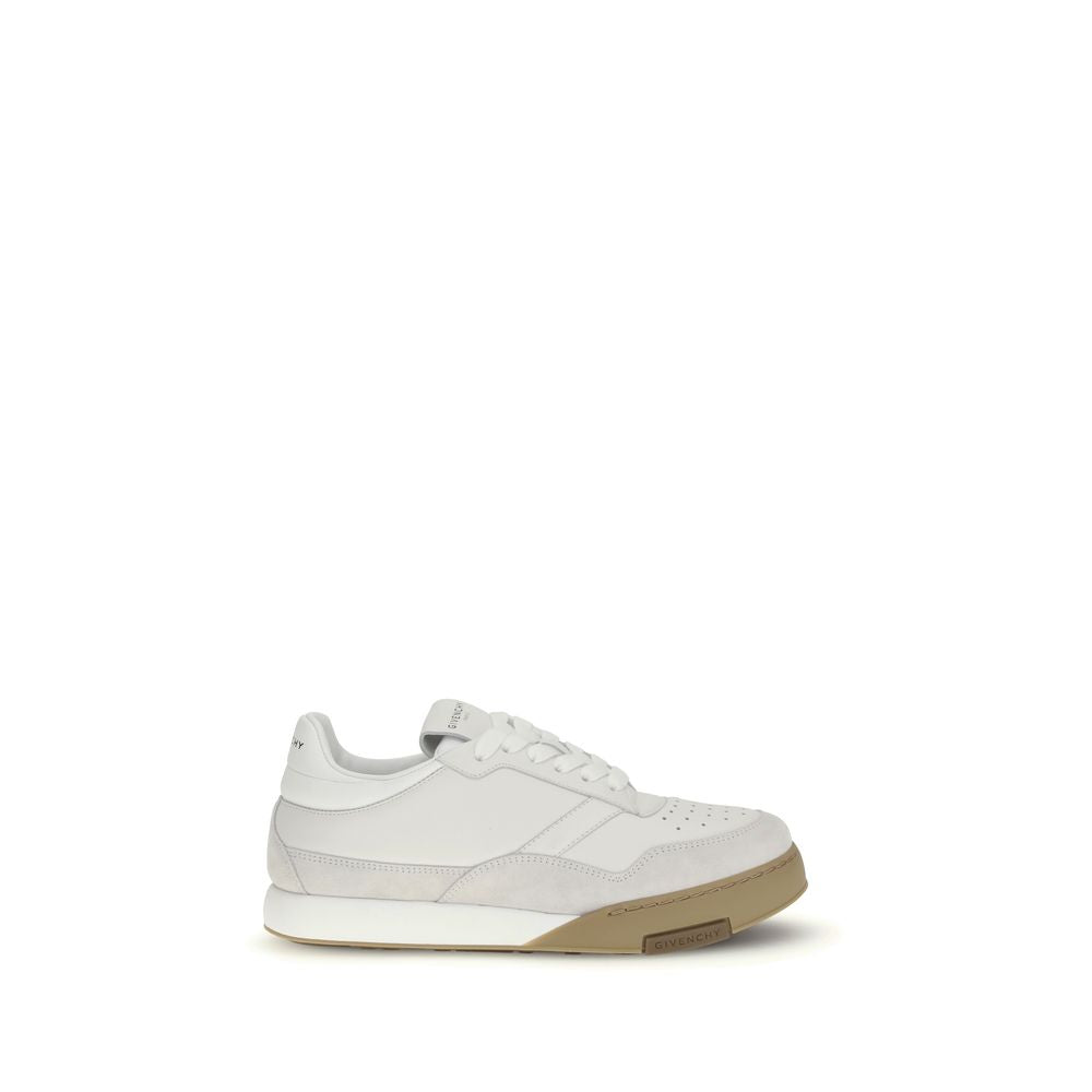 Givenchy Weiße Bos Taurus Kalbsleder Chunky Sneaker-1