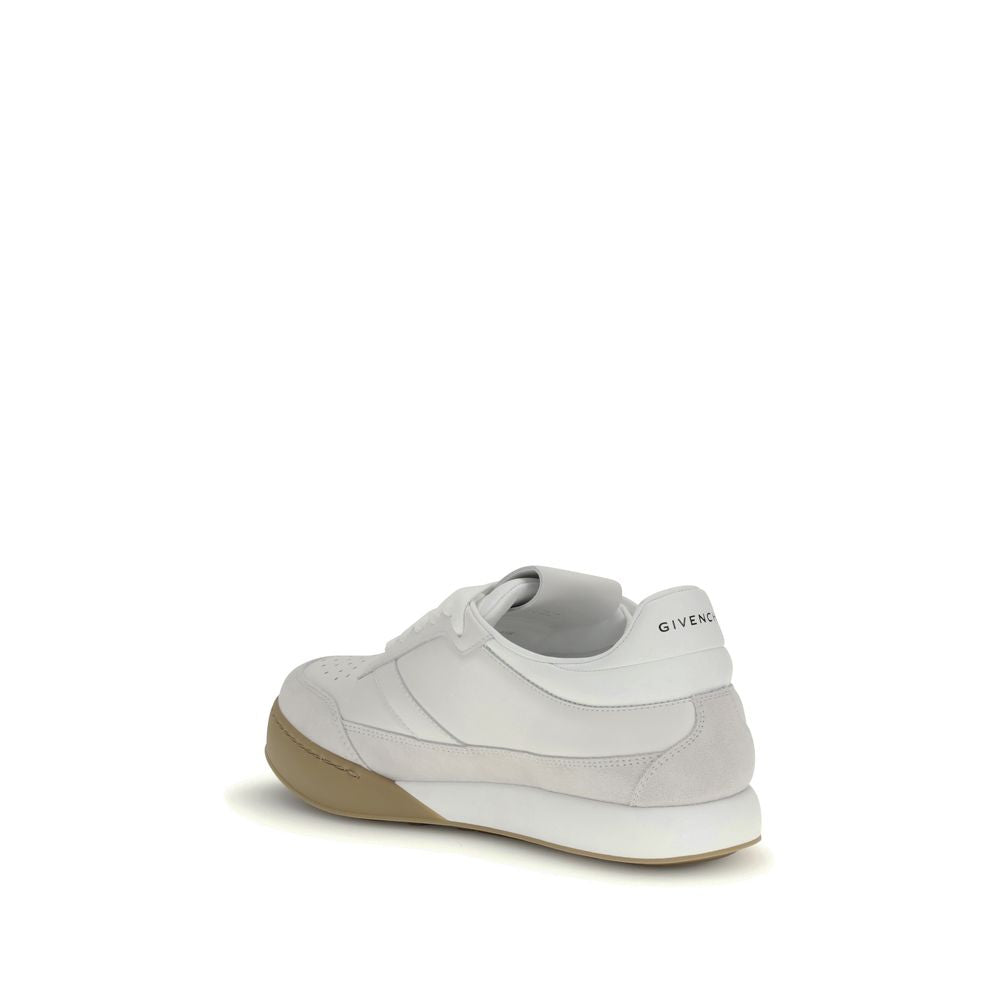 Givenchy Weiße Bos Taurus Kalbsleder Chunky Sneaker-3