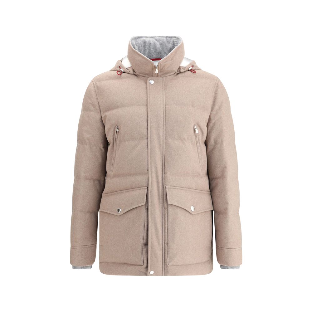 Brunello Cucinelli Beige Wool Clothing-1