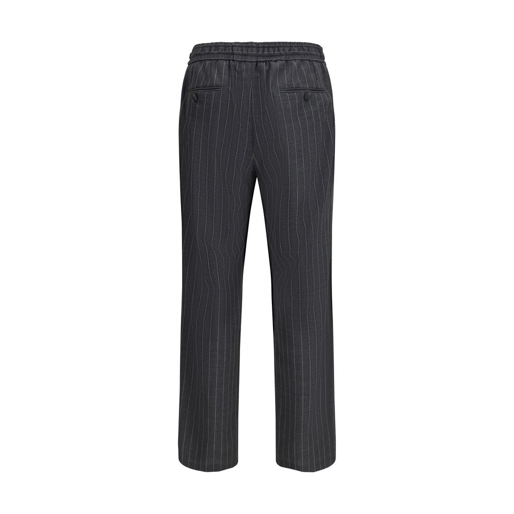 Dolce & Gabbana Graue Hose aus Fleece-Wolle-2