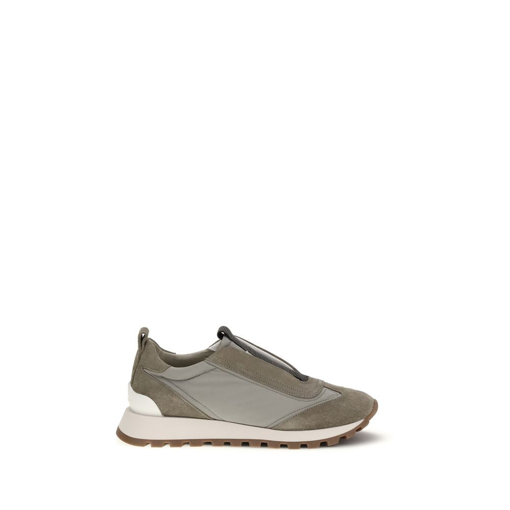 Brunello Cucinelli Two-tone Polyester Sneakers-1