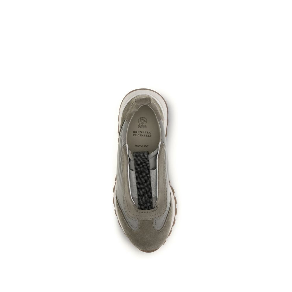 Brunello Cucinelli Two-tone Polyester Sneakers-4