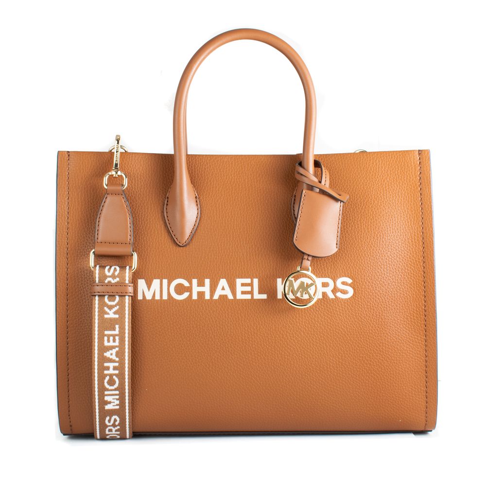 Michael Kors Brown Leather Shoulder Bag-1