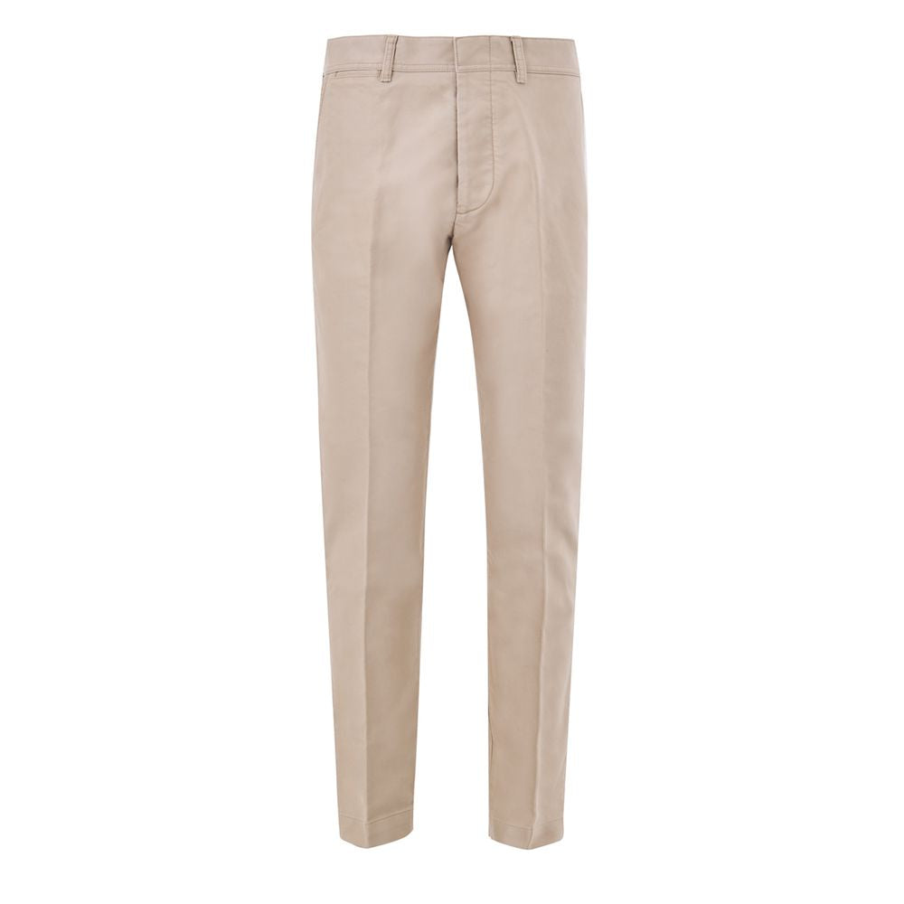 Tom Ford Beige Cotton Chino Trousers