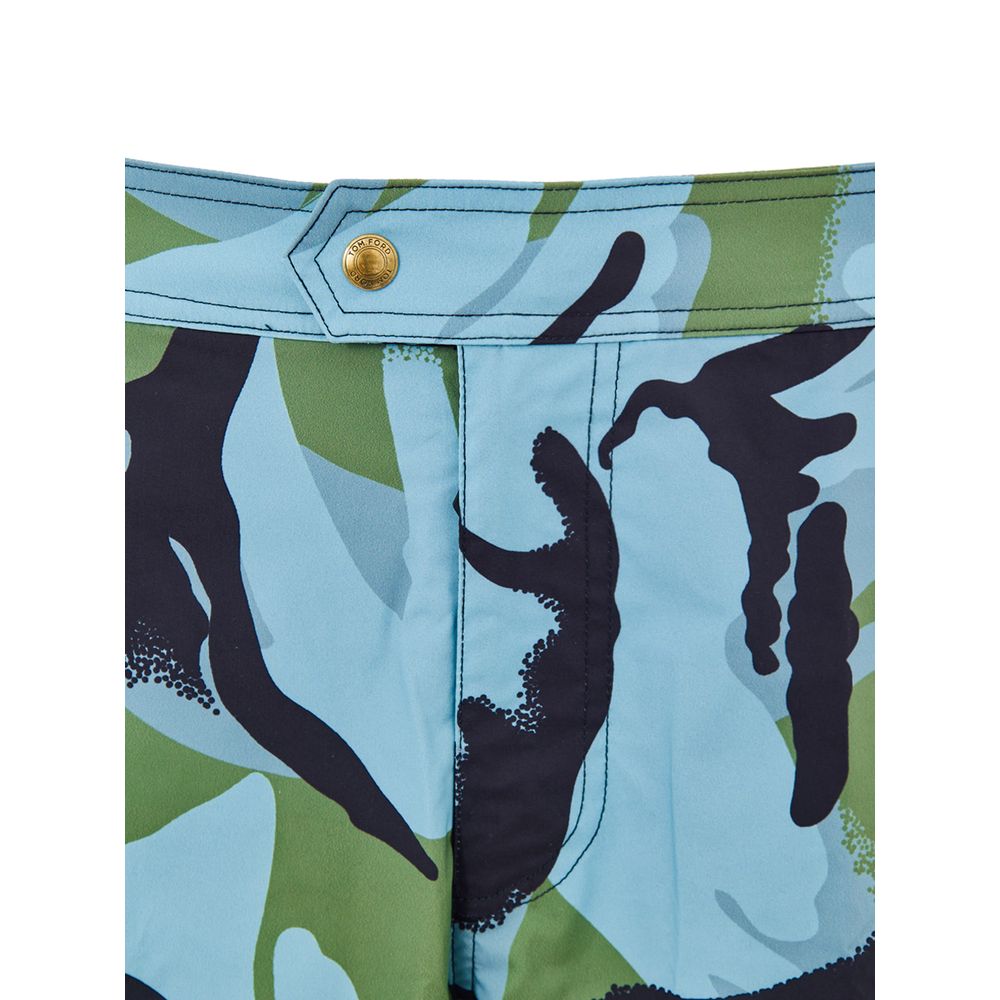 Tom Ford Multicolor Polyamide Swim Shorts-3