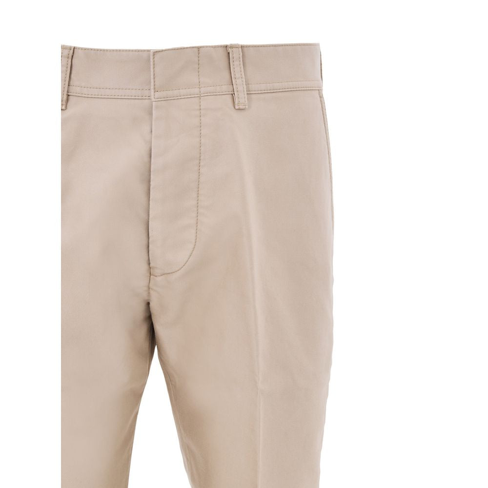 Tom Ford Beige Baumwoll-Chino-Hose-5