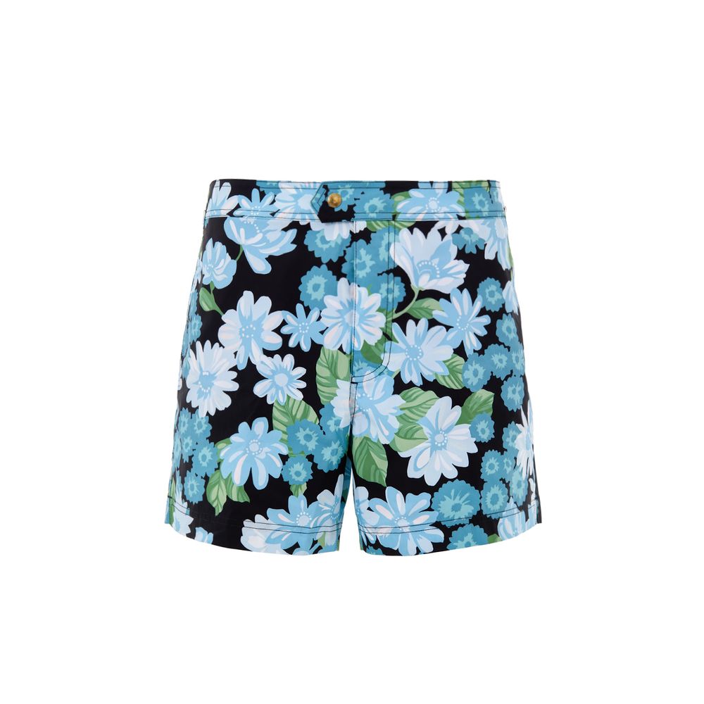 Tom Ford Blue Polyamide Swim Shorts-1