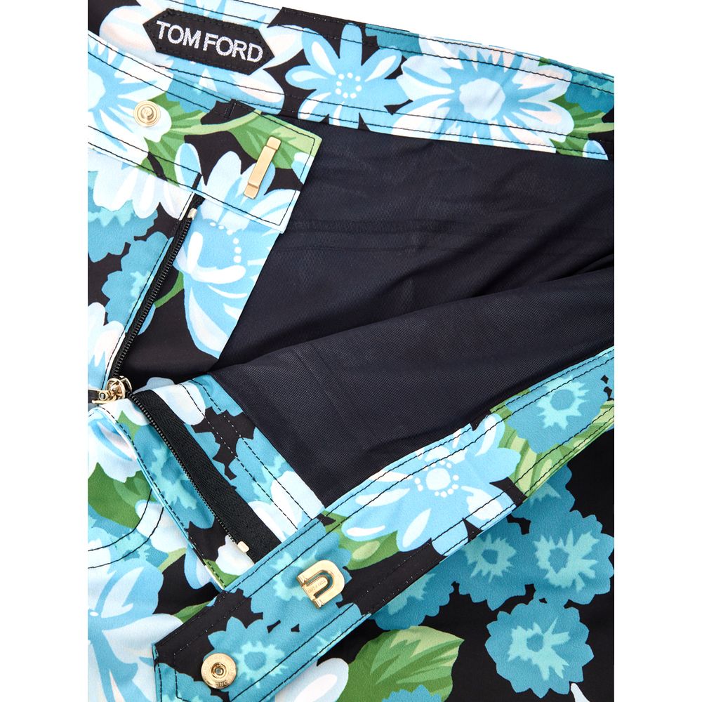 Tom Ford Blue Polyamide Swim Shorts-3