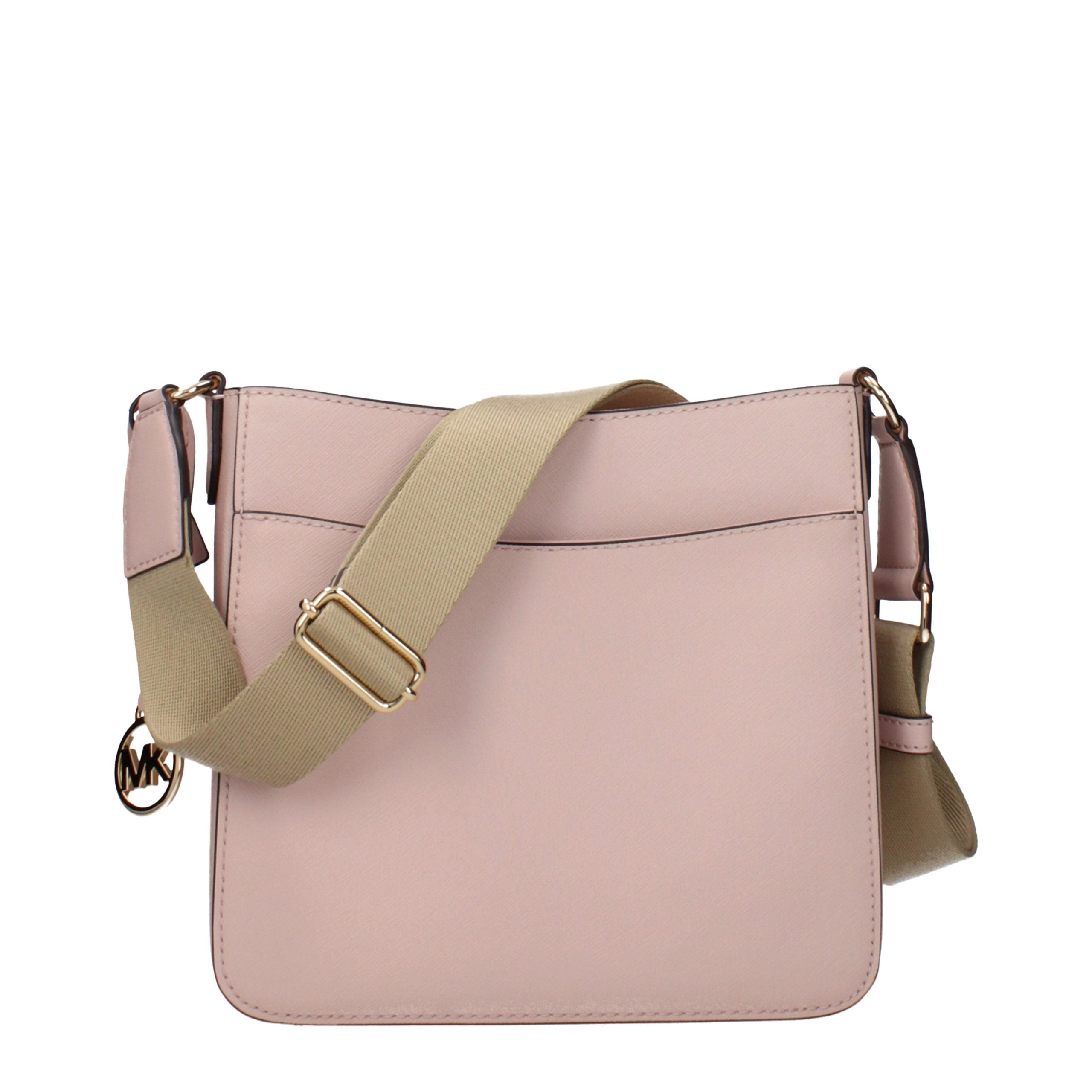 Michael Kors Schultertasche aus pinkfarbenem Leder-3