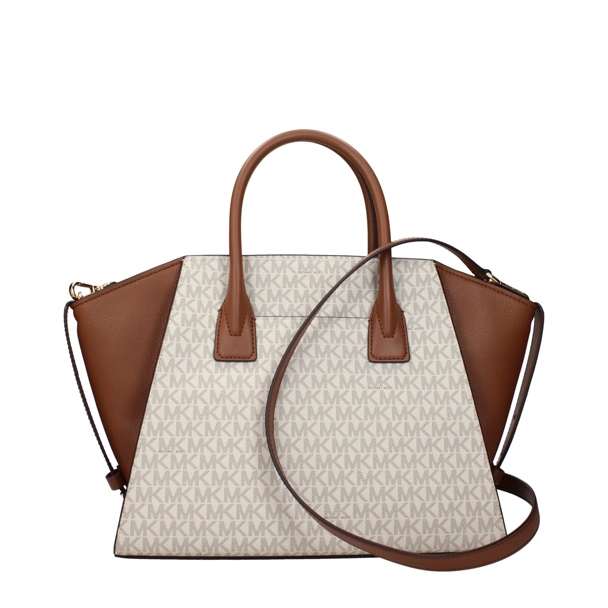Michael Kors Beige Stoff-Handtasche-3