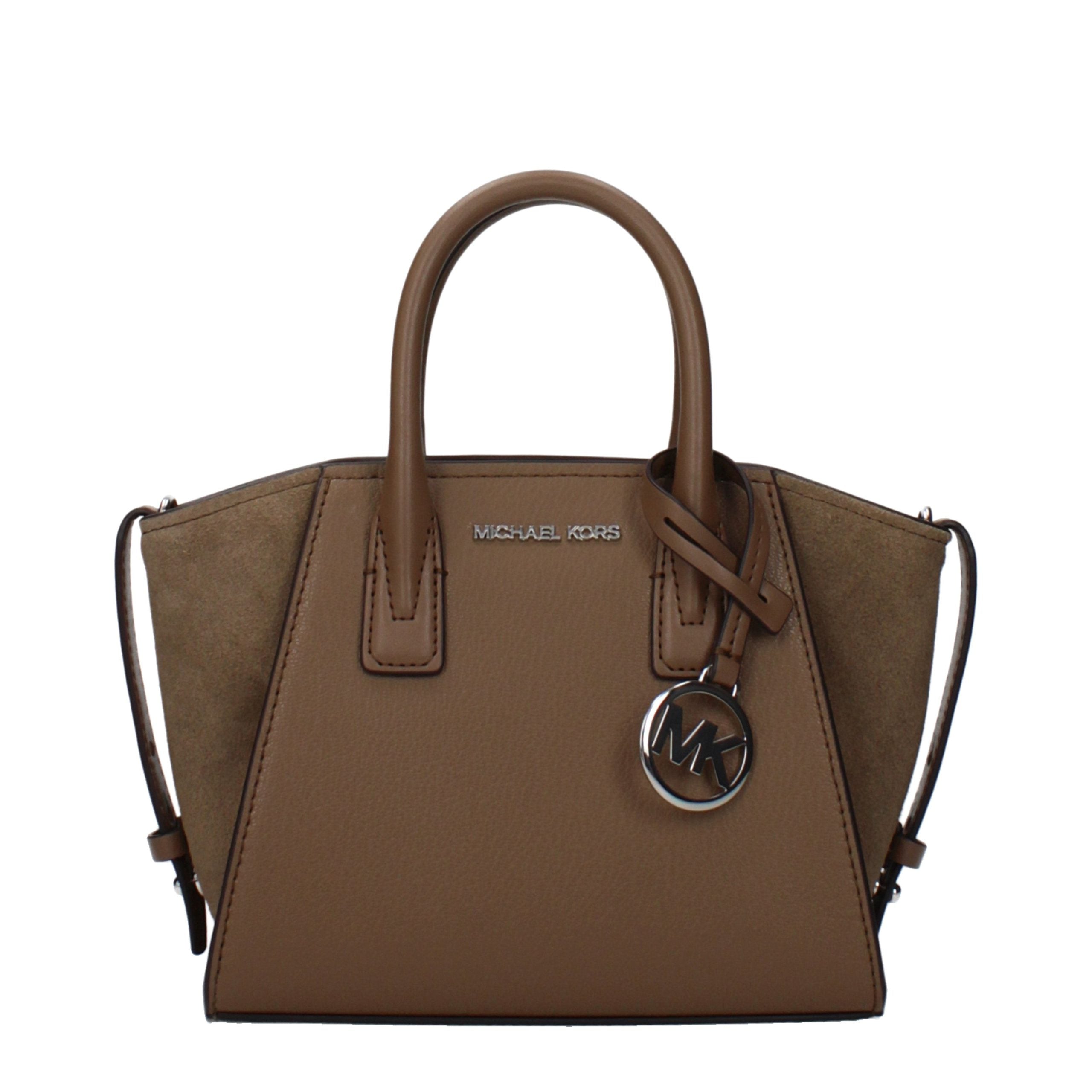 Michael Kors Braune Lederhandtasche-1
