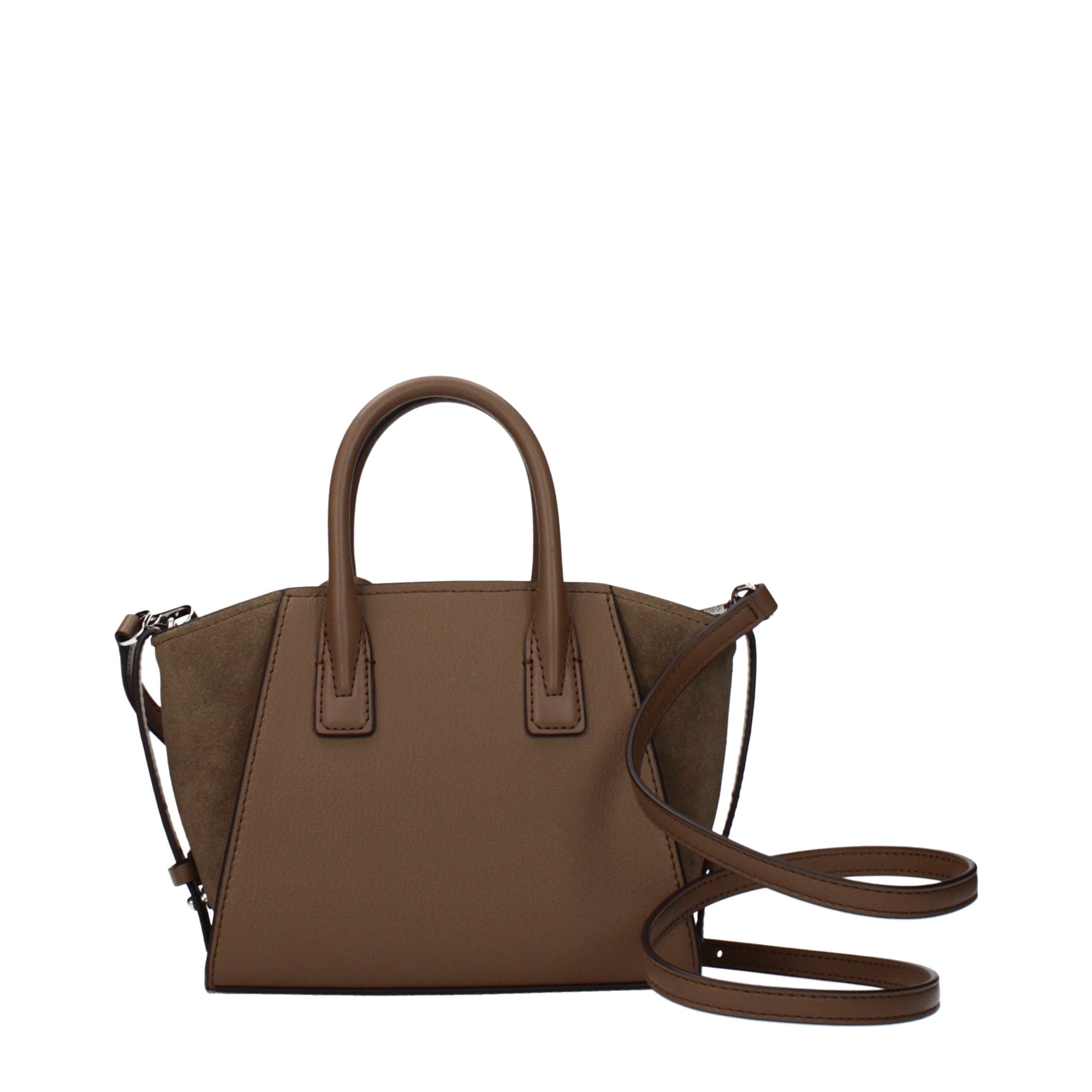 Michael Kors Braune Lederhandtasche-3