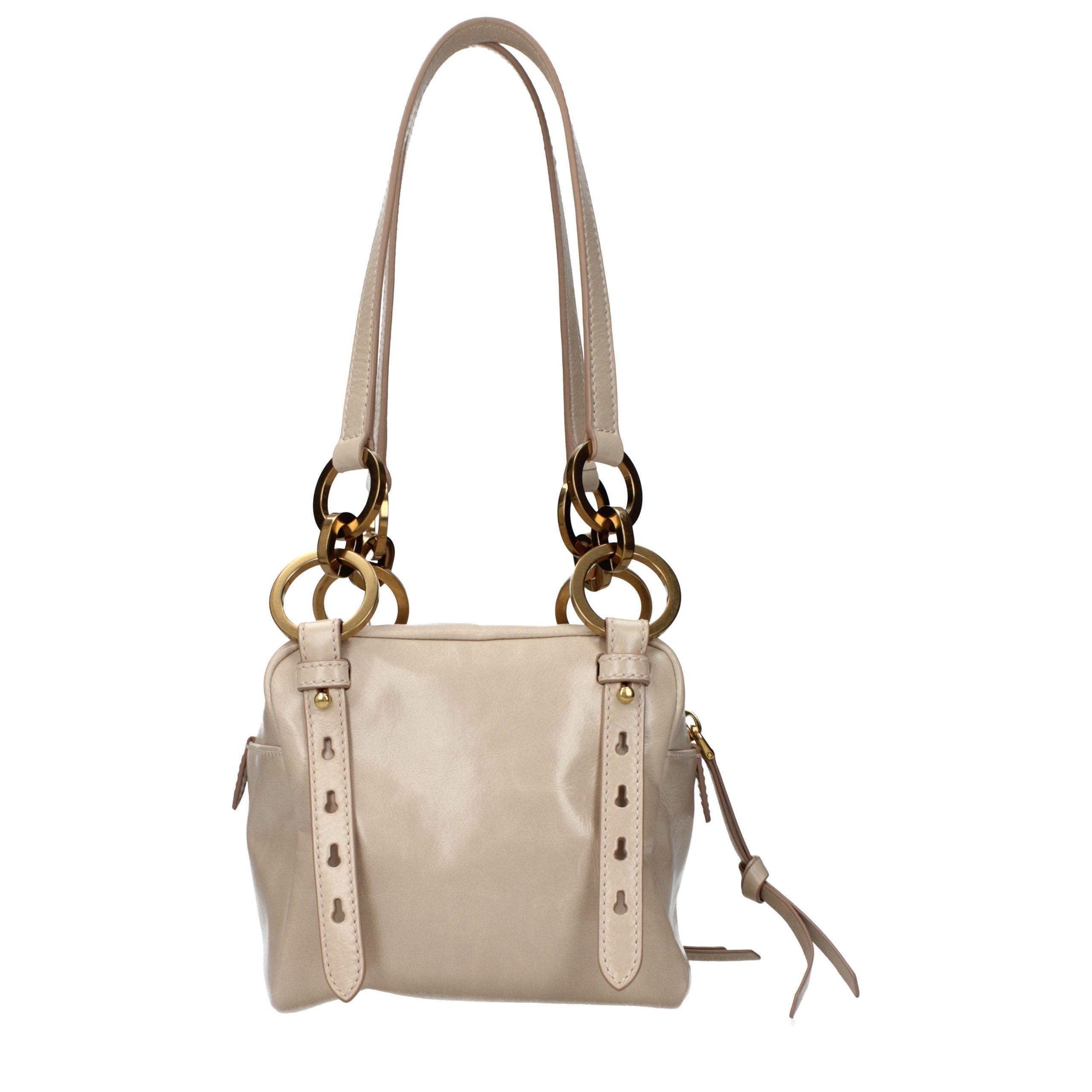 Prada Schultertasche aus pinkfarbenem Leder-3