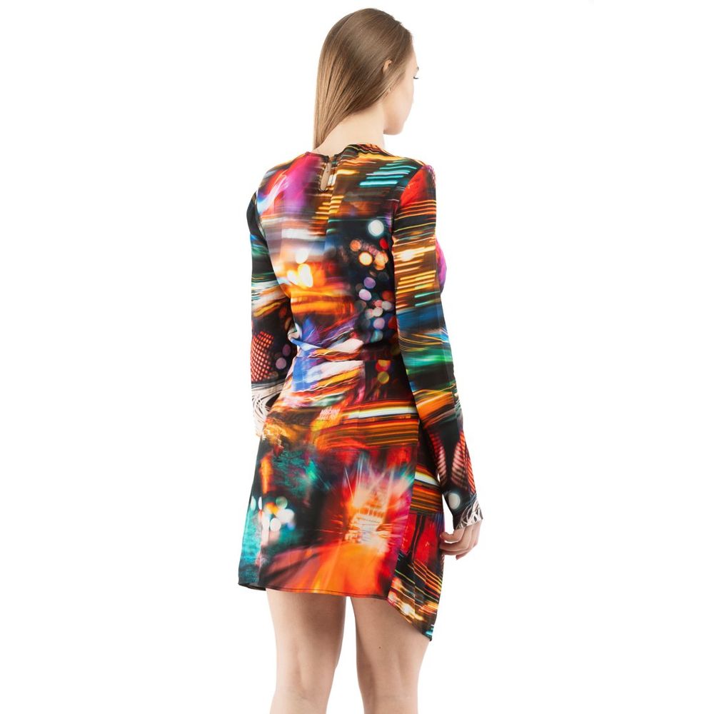 Moschino multicoloured viscose casual dress-3