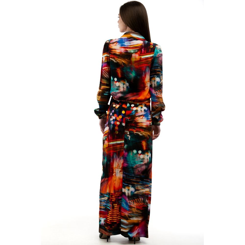 Moschino multicoloured viscose casual dress-3