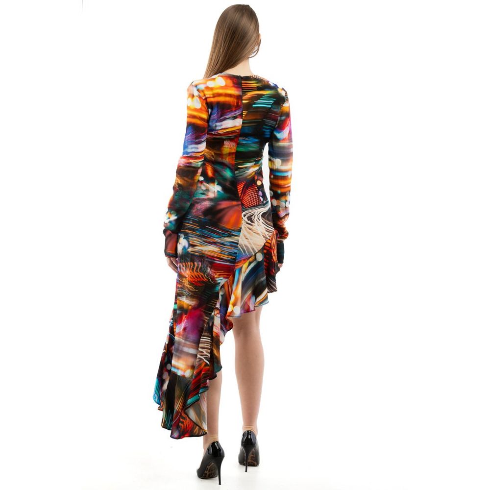 Moschino multicoloured viscose casual dress-3