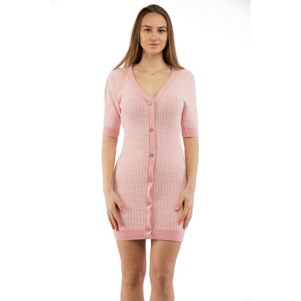 Moschino Mehrfarbiges Freizeitkleid aus Viskose-1