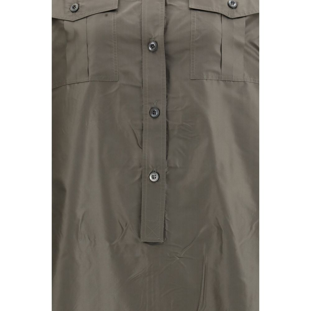 Prada Two-Tone Silk Casual Dress-3